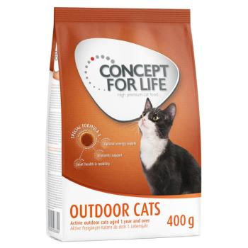 400g Concept for Life Outdoor Cats száraz macskatáp javított receptúrával kép