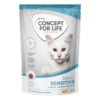 400g Concept for Life Sensitive Cats száraz macskatáp új receptúrával kép