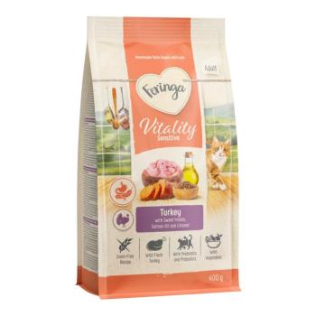 400g Feringa Vitality Sensitive pulyka száraz macskatáp kép
