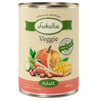 400g Lukullus Naturkost Veggie nedves kutyaeledel kép