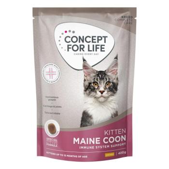 400g Maine Coon Kitten Concept for Life száraz macskatáp javított receptúrával kép