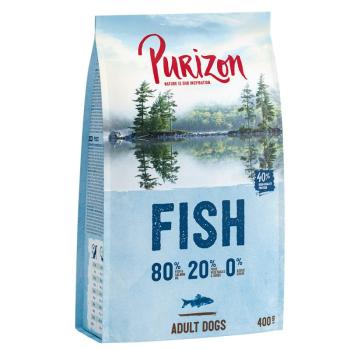 400g Purizon Adult hal száraz kutyatáp kép