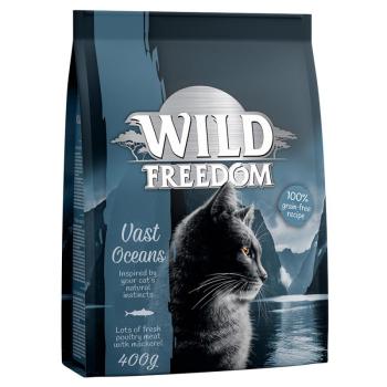 400g Wild Freedom Adult "Vast Ocean" gabonamentes - makréla száraz macskatáp kép