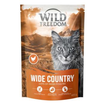 400g Wild Freedom Adult 'Wide Country ' szárnyas gabonamentes száraz macskatáp új receptúrával kép