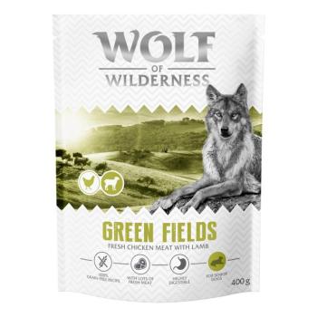 400g Wolf of Wilderness Senior 'Green Fields' bárány - gabonamentes száraz kutyatáp kép