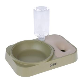 400ml Modern Living SaPa dupla tál - H 31 x Sz 21 x M 5,5 cm, kutya, macska kép