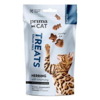40g PrimaCat Crunchy Treats hering & rozmaring macskasnack kép