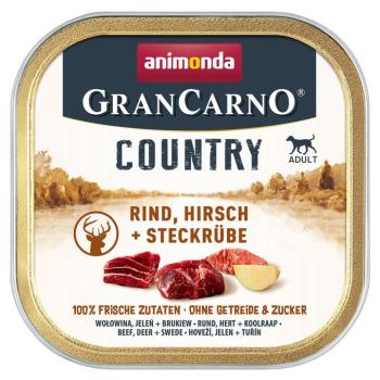 44x150g animonda GranCarno Adult Country Marha, szarvas & karórépa nedves kutyatáp kép