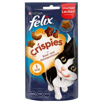 45g Felix Crispies marha & csirke macskasnack kép