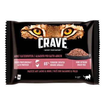 48x85g Crave tasakos nedves macskatáp multipack- Szósz tonhallal kép