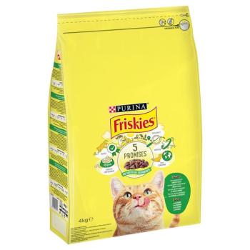4kg PURINA Friskies Adult Cat nyúl, csirke & zöldség száraz macskatáp kép