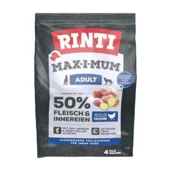 4kg RINTI Max-i-mum Adult csirke száraz kutyatáp kép