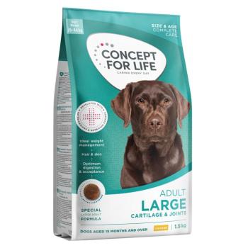 4x1,5kg Concept for Life Large Adult száraz kutyatáp új receptúrával kép