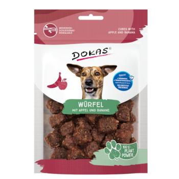 4x105g Dokas kockák almával & banánnal kutyasnack kép