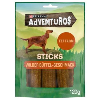 4x120g PURINA Adventuros Sticks bivaly kutyasnack 3+1 ingyen kép