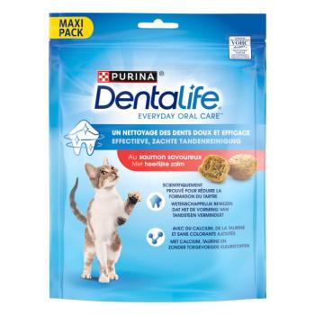 4x140g PURINA Dentalife lazac mindennapi fogápoló macskasnack 3+1 ingyen kép