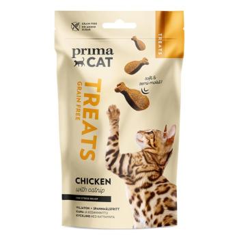 4x50g PrimaCat Softy Treats csirke & macskamenta macskasnack kép