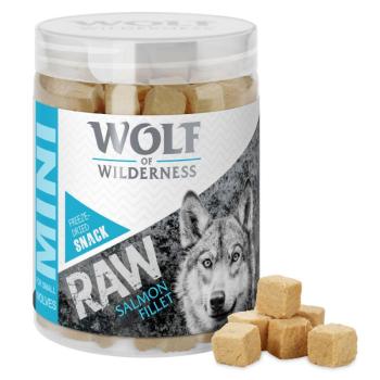 4x50g Wolf of Wilderness Mini RAW lazacfilé fagyasztva szárított  kutyasnack kép