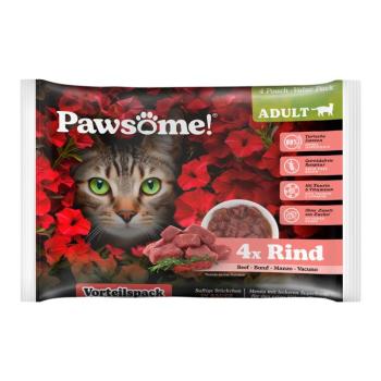 4x85g Pawsome Adult Cat Marha nedves macskatáp kép
