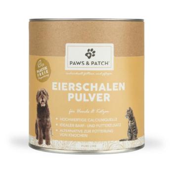 500g PAWS & PATCH tojáshéjpor étrend-kiegészítő kutyáknak és macskáknak kép