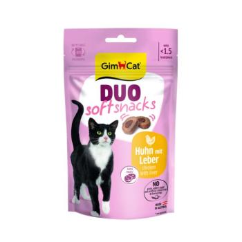 50g GimCat Duo Soft Snacks macskasnack - Csirke & máj kép