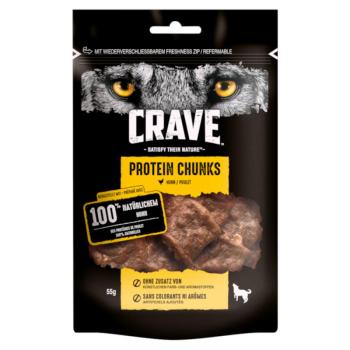 55g Crave Protein Chunks csirke kutyasnack kép