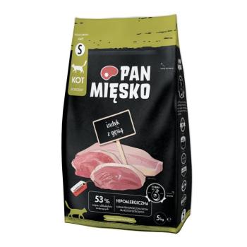 5kg Pan Mięsko Cat pulyka libával Small száraz macskatáp kép