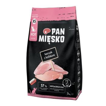 5kg Pan Mięsko Kitten csirke nyúllal XS száraz macskatáp kép