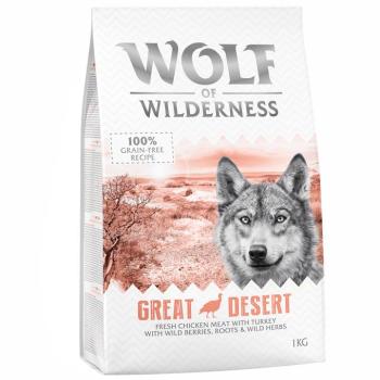 5x1kg Adult Turkey Great Desert Wolf of Wilderness száraz kutyatáp kép