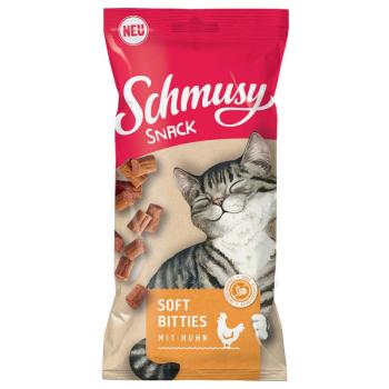 60g Schmusy Soft Bitties csirke macskasnack kép