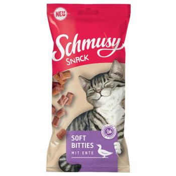 60g Schmusy Soft Bitties kacsa macskasnack kép