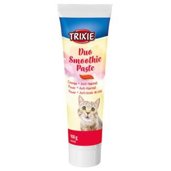 6x100g Trixie Duo Smoothie Energy + Anti-Hairball paszta macskasnack kép