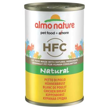 6x140g Almo Nature HFC nedves macskatáp-csirkemell kép