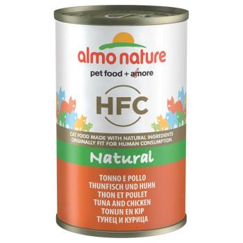 6x140g Almo Nature HFC nedves macskatáp-tonhal & csirke kép