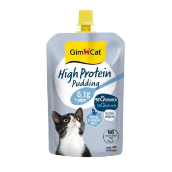 6x150g GimCat High Protein macskapuding étrend-kiegészítő eledel kép