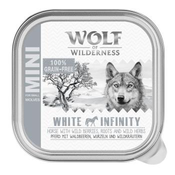 6x150g Wolf of Wilderness Adult White Infinity - ló tálcás nedves kutyatáp kép