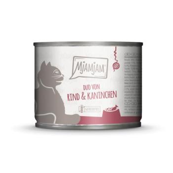 6x200g MjAMjAM Duo Marha & nyúl nedves macskatáp kép