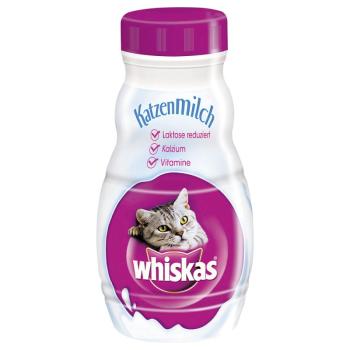 6x200ml Whiskas macskatej táplálékkiegészítő eledel macskáknak kép