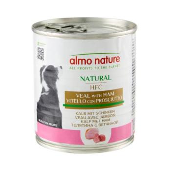 6x290g Almo Nature Classic borjú & sonka nedves kutyatáp kép