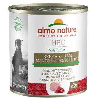 6x290g Almo Nature Classic kutyatáp-marha & sonka kép