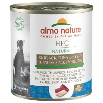 6x290g Almo Nature Classic nedves kutyatáp-Skipjack tonhal & tőkehal kép