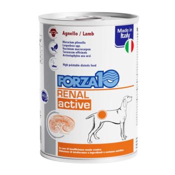 6x390g Forza 10 Renal Active bárány nedves kutyaeledel kép