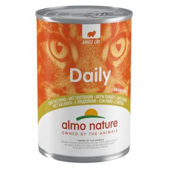 6x400g Almo Nature Daily Menu Pulyka nedves macskaeledel kép