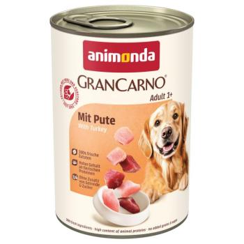 6x400g animonda GranCarno Original Adult pulyka nedves kutyatáp kép