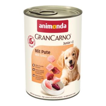 6x400g animonda GranCarno Original Junior pulyka nedves kutyatáp kép