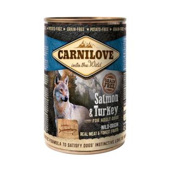 6x400g Carnilove Adult Lazac & pulyka nedves kutyatáp kép