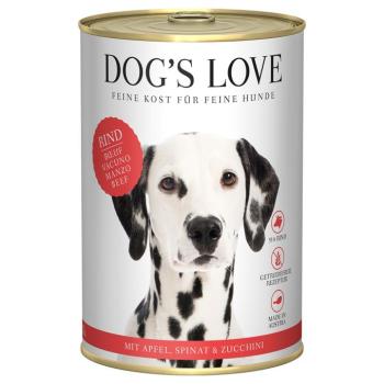 6x400g Dog's Love Adult Marha nedves kutyatáp kép