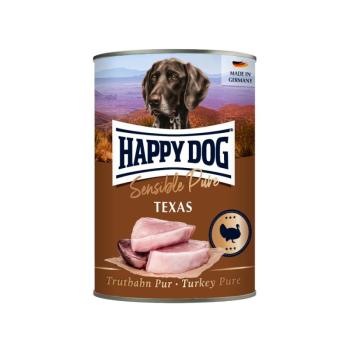 6x400g Happy Dog Pur Texas (pulyka) nedves kutyatáp kép