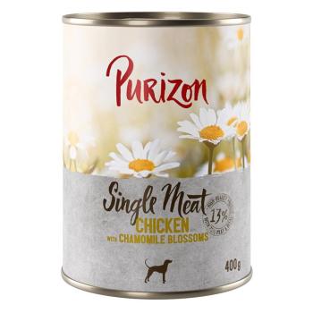 6x400g Purizon Single Meat Csirke & kamillavirág nedves kutyatáp kép