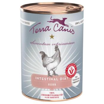 6x400g Terra Canis Alimentum Veterinarium Intestinal csirke nedves kutyaeledel kép